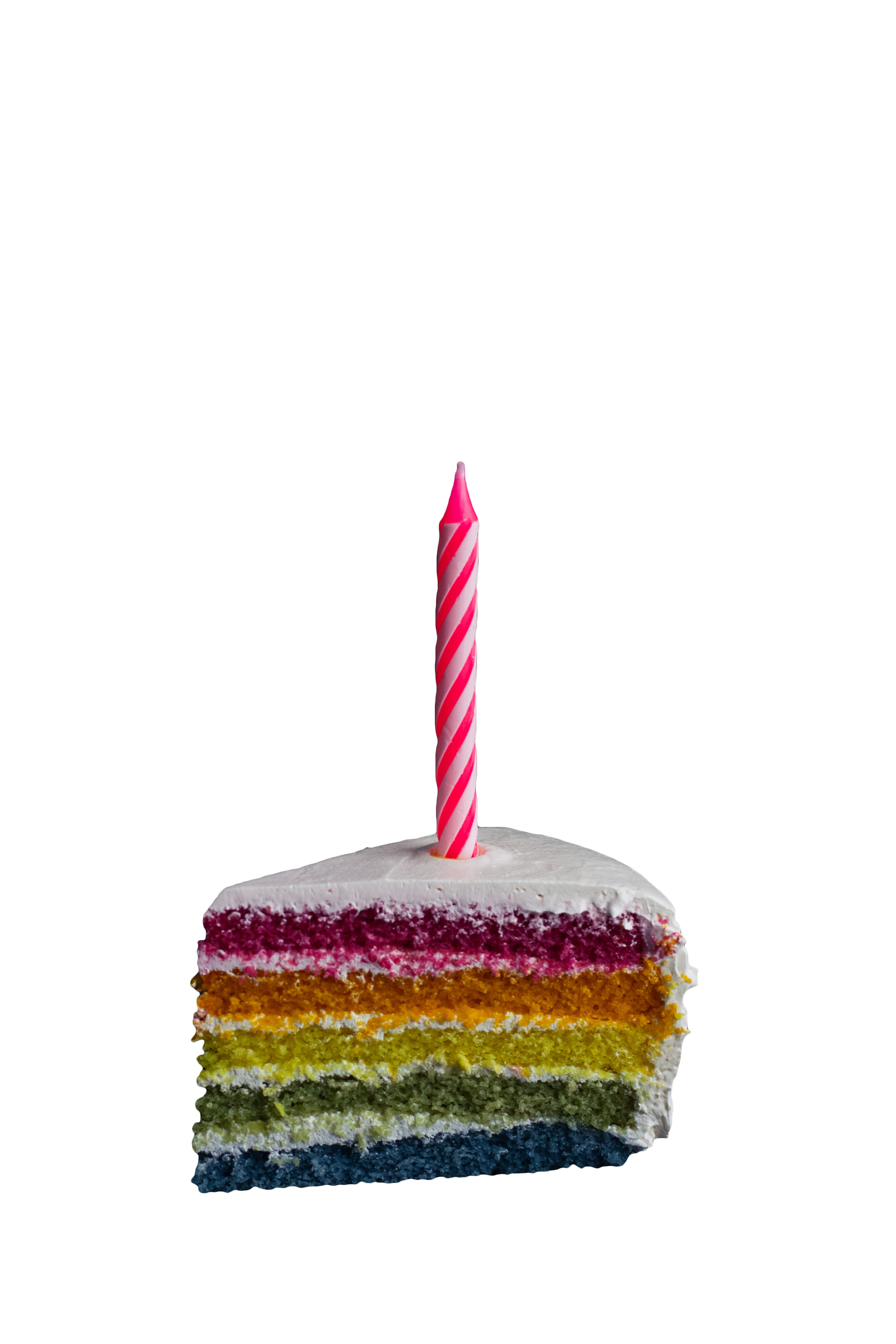 Rainbow Cake Transparent Background PNG