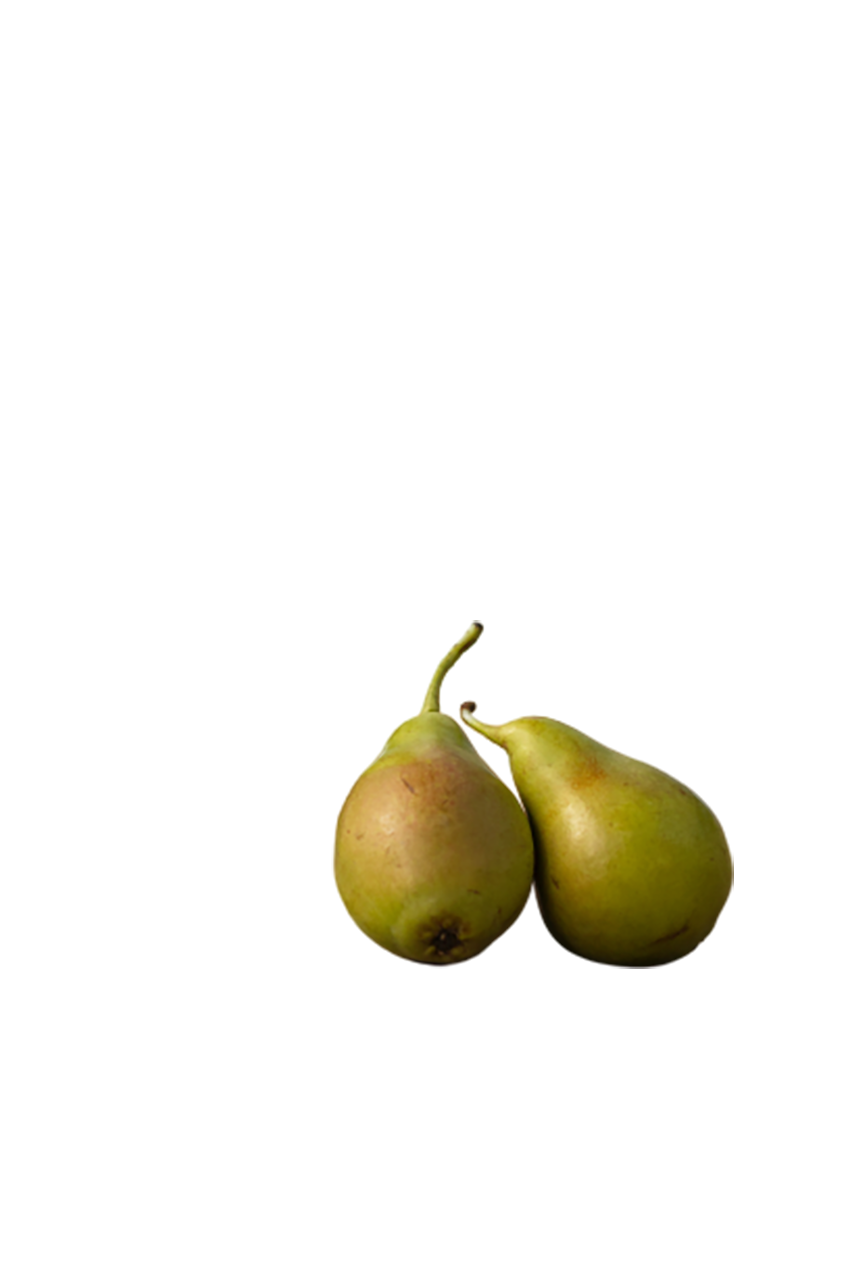  A pair of pear transparent background PNG