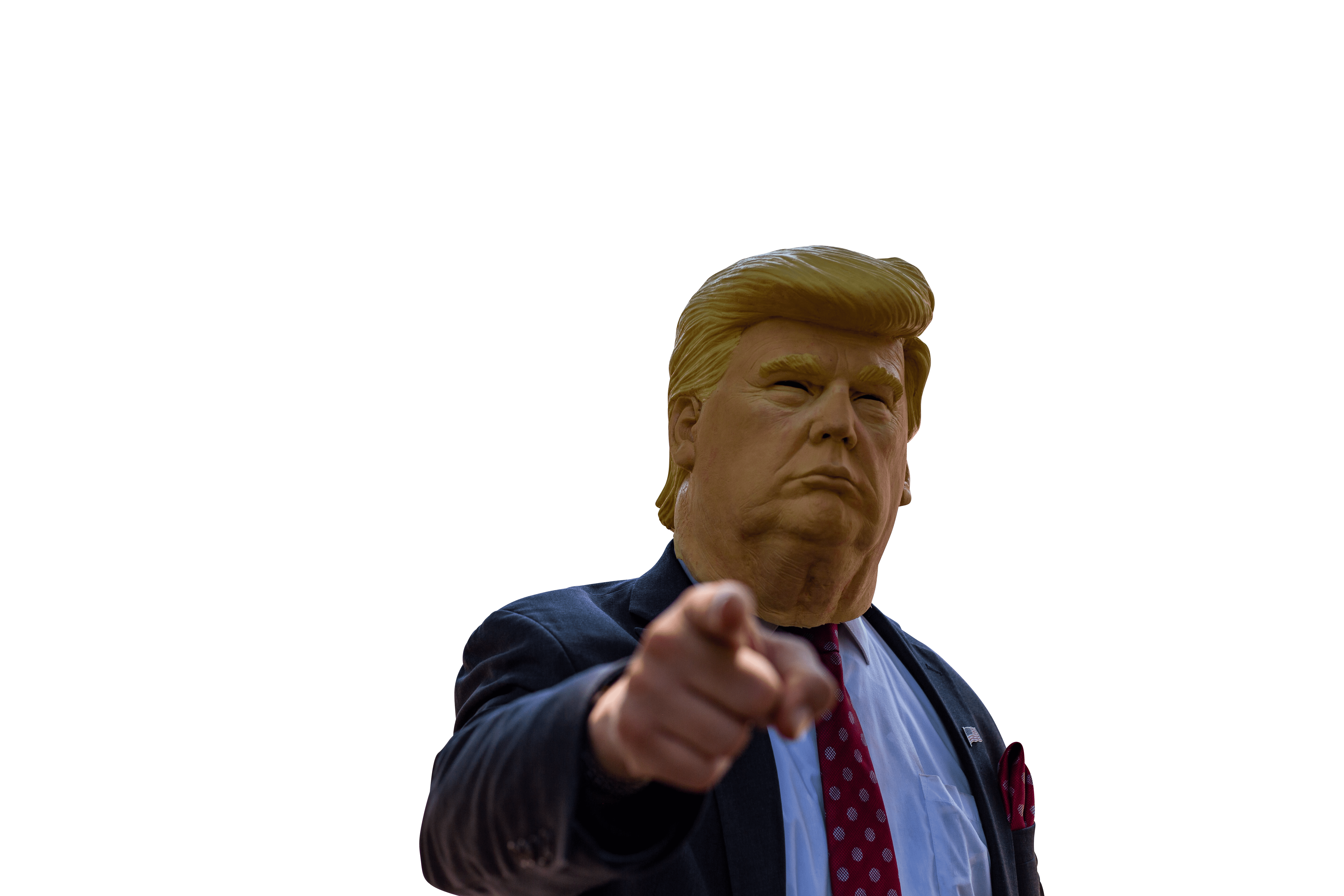 Trump pointing a finger transparent background.png