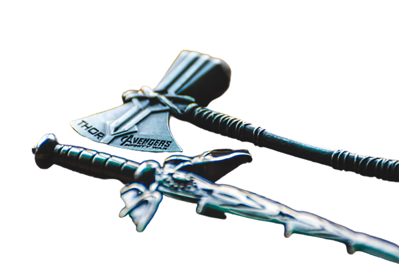 Sword and axe transparent background PNG