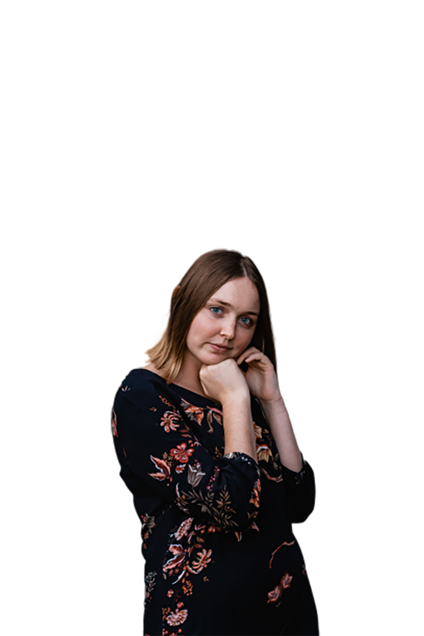 Woman posing to the camera transparent background PNG