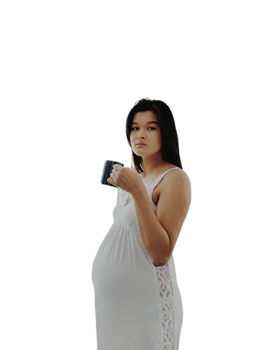 A pregnant woman transparent background PNG - Get your free creative