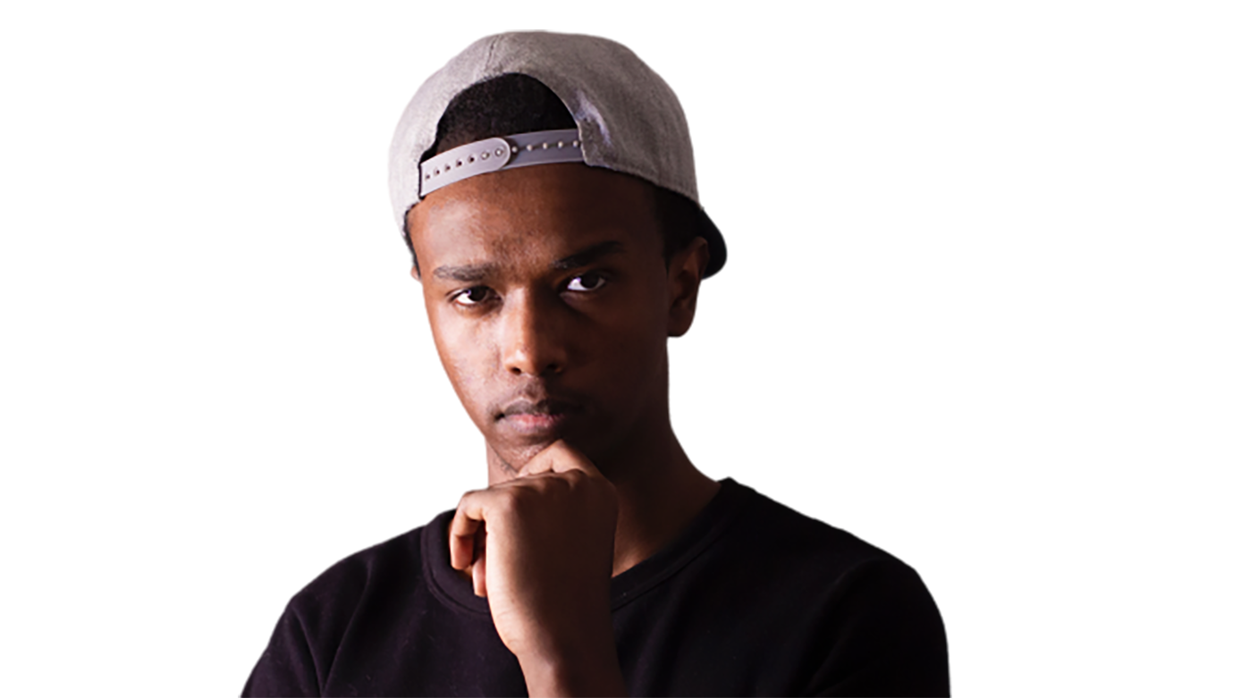 A boy with a white cap transparent background PNG