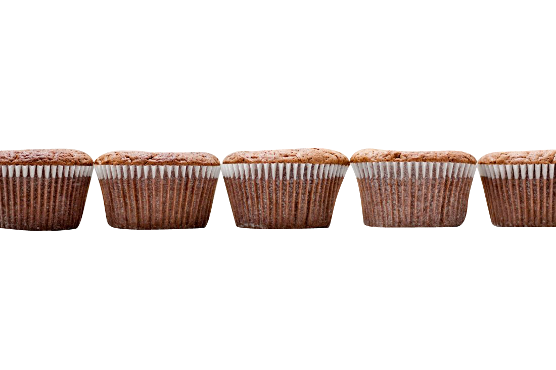 Chocolate Muffins Transparent Background PNG