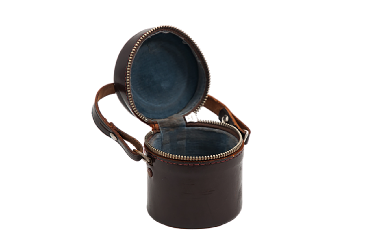 A brown bag with open chains transparent background PNG