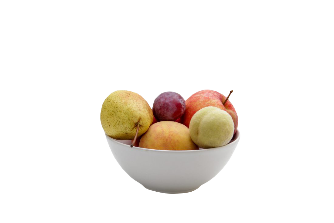 Round Fruit Bowl Transparent Background PNG