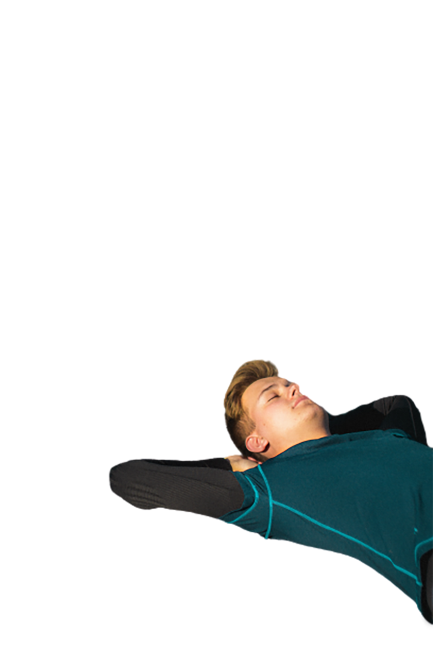 A sleepy man transparent background PNG