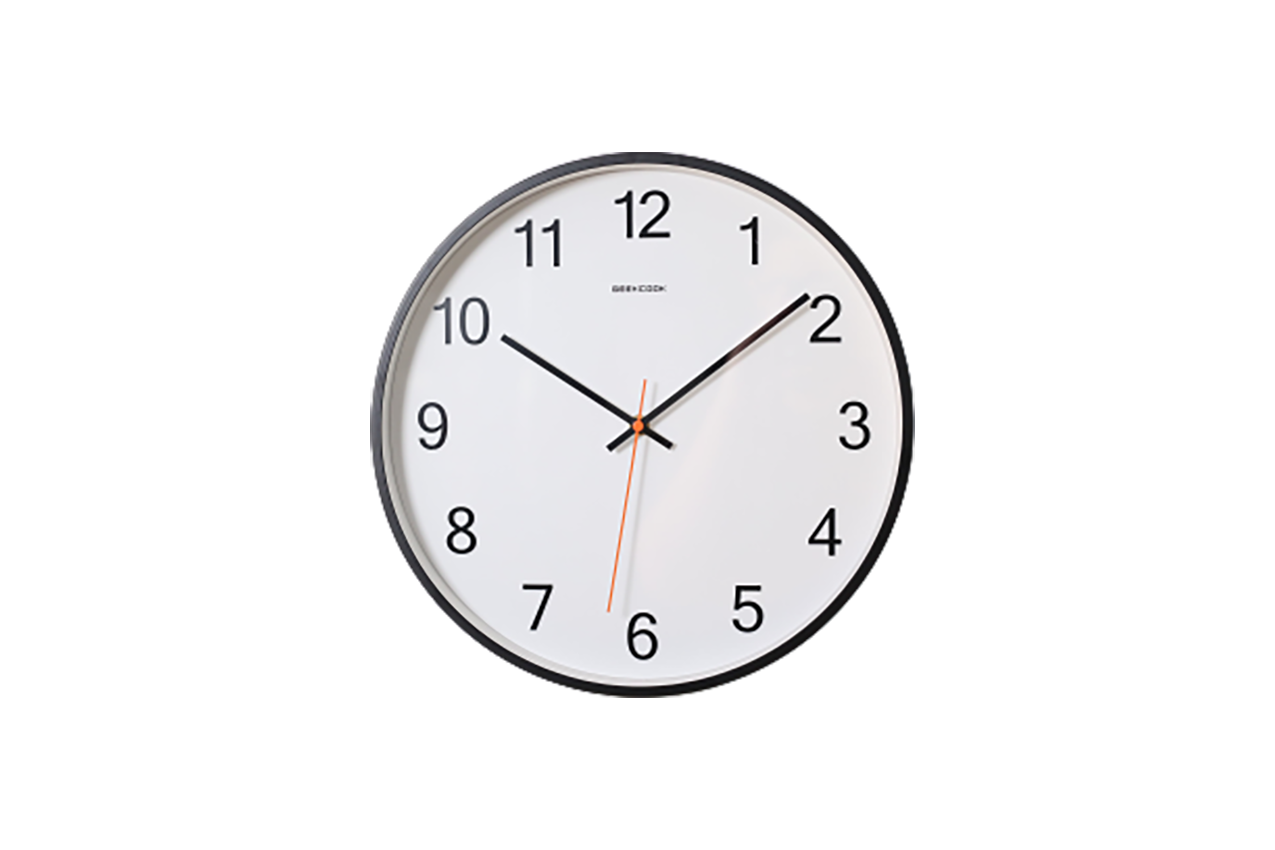Wall clock transparent background PNG
