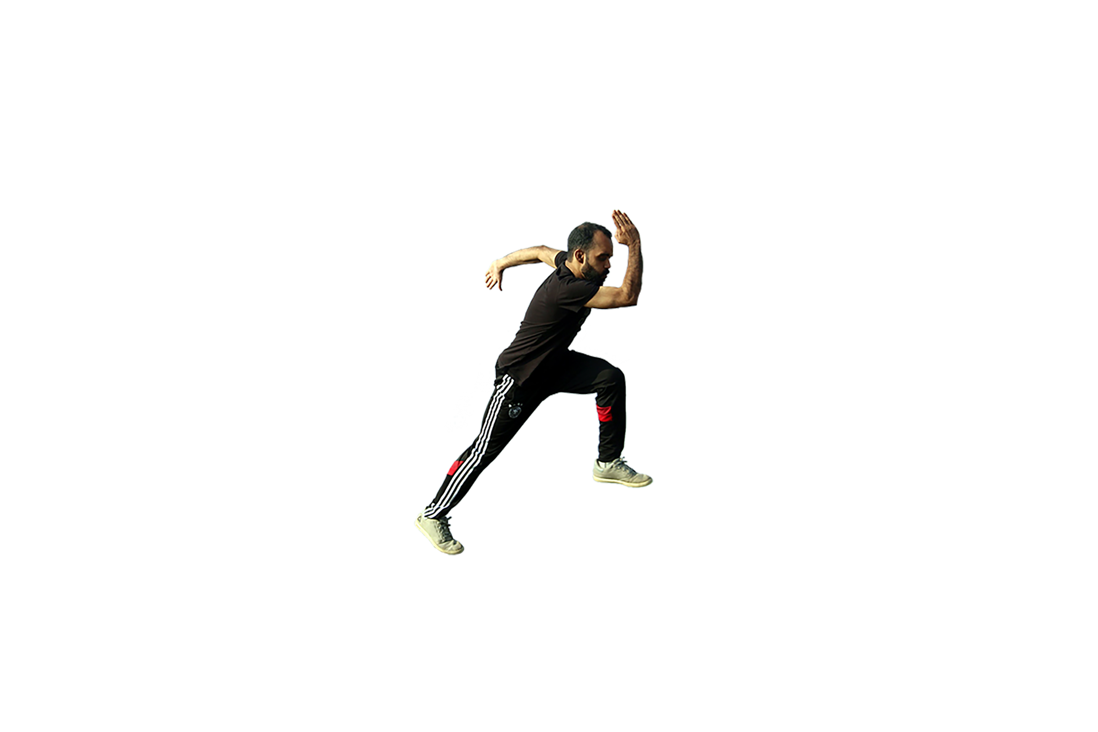 Man doing workout transparent background PNG