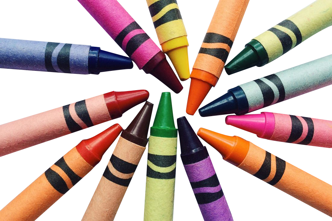 Crayons Transparent Background PNG