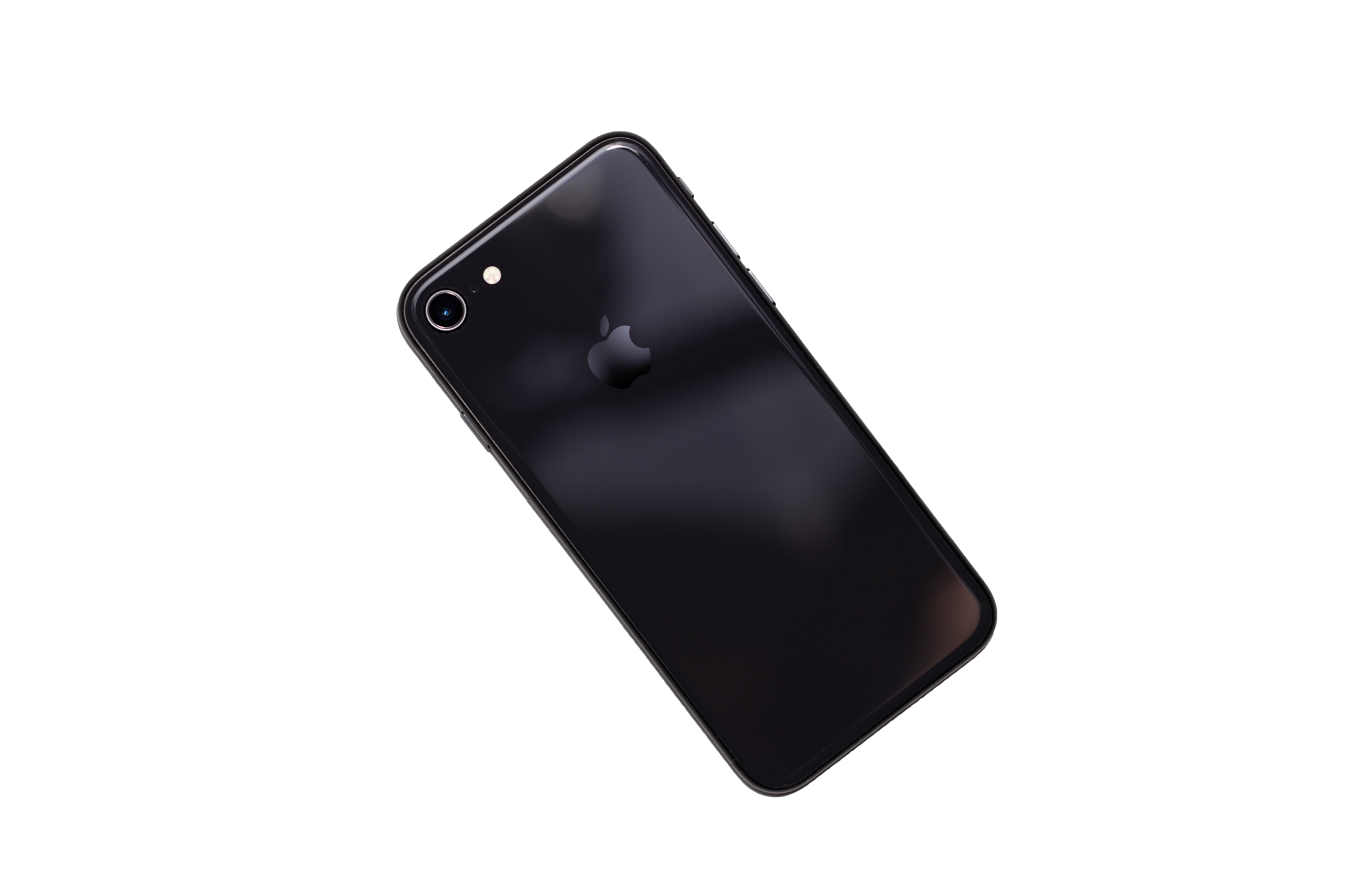 Jet Black Iphone Transparent Background PNG