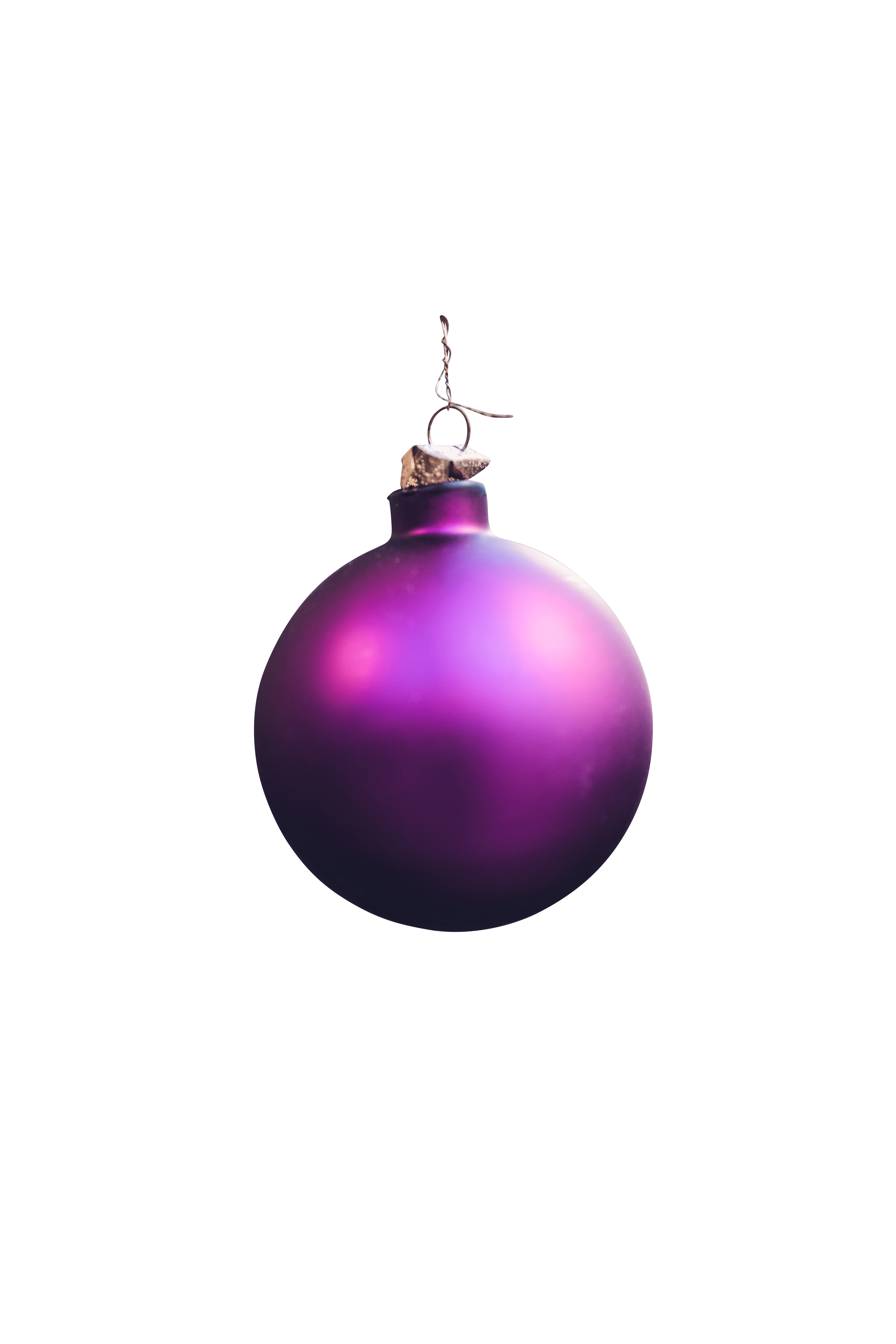 Purple Christmas ball transparent background.png