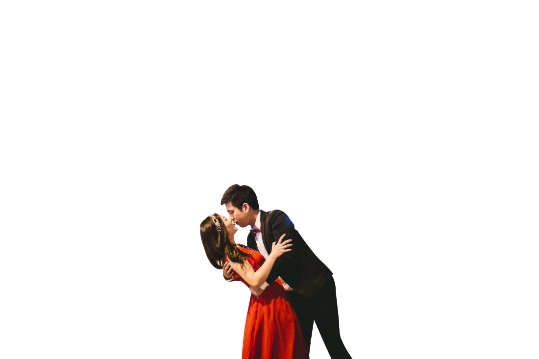 Couple Kissing Transparent Background PNG