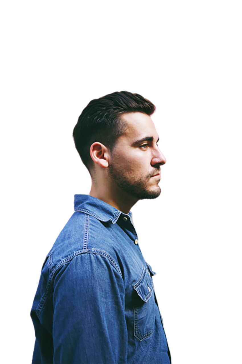 Young guy  transparent background PNG